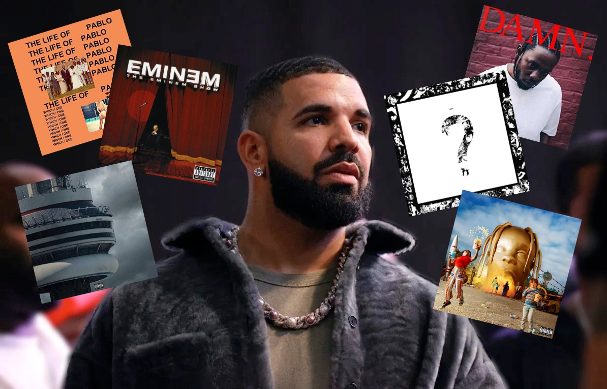 Ecco i 50 album hip hop più ascoltati su Spotify