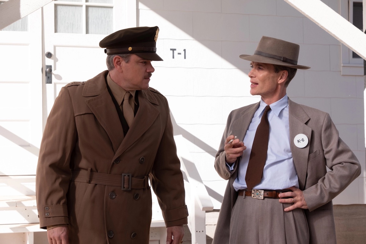 Matt Damon e Cillian Murphy in 'Oppenheimer'