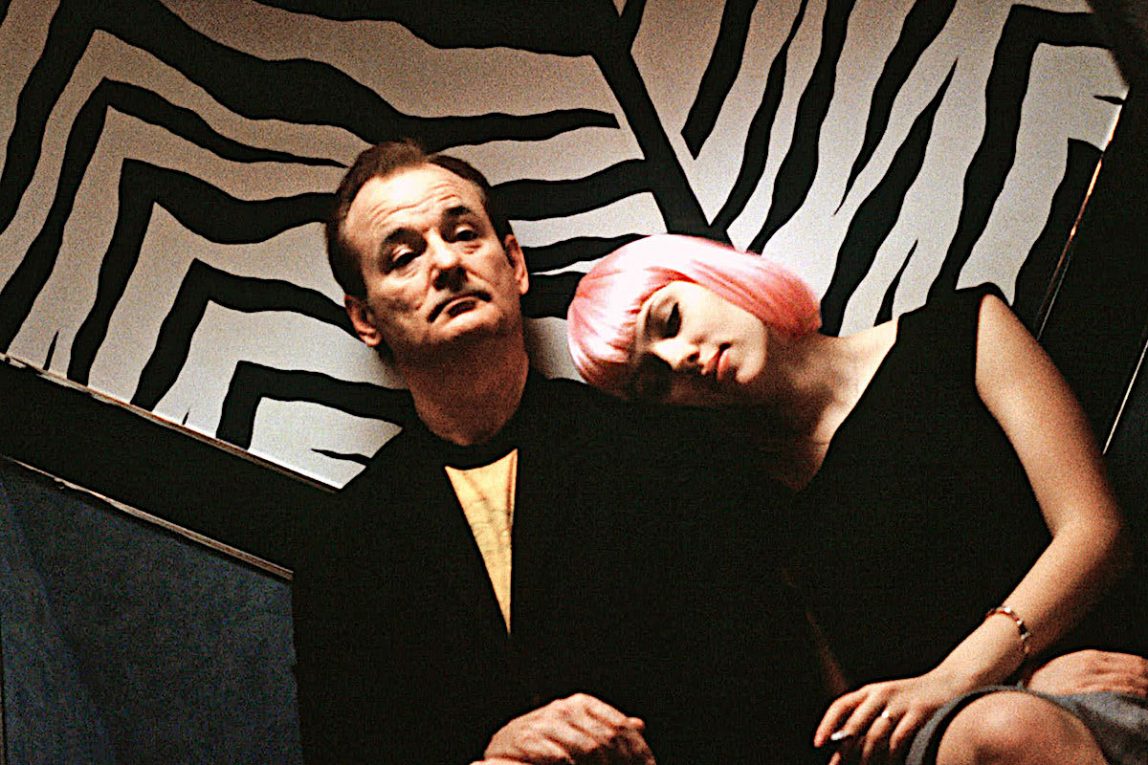 Bill Murray e Scarlett Johansson in 'Lost in Translation – L'amore tradotto' di Sofia Coppola