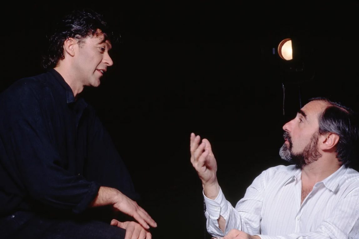 Robbie Robertson e Martin Scorsese nel 1988