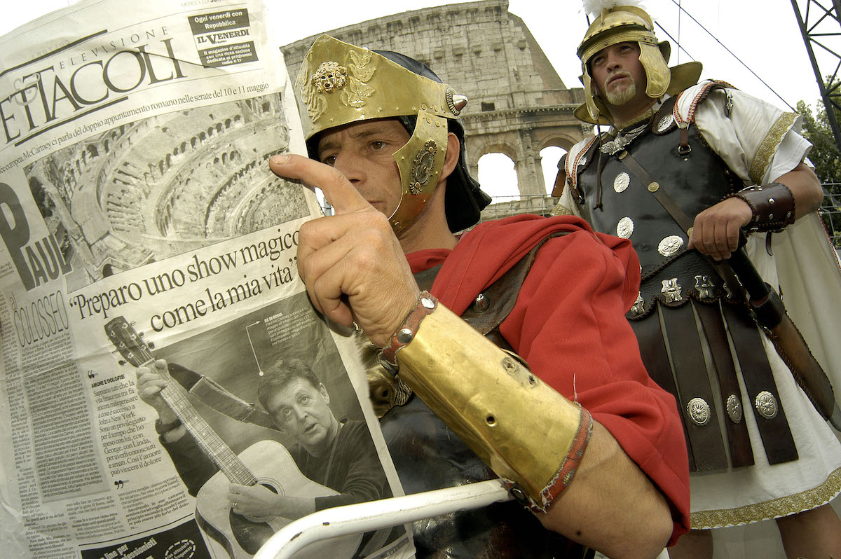 Gli uomini sono ossessionati dall’Impero Romano?