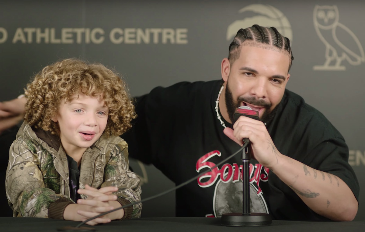 Il figlio di Drake ha sei anni e rappa meglio di te