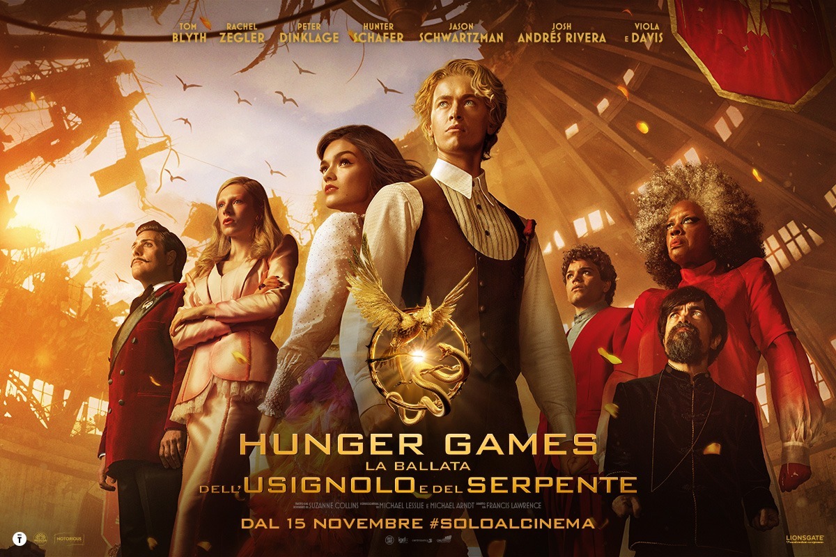 Esce oggi in anticipo rispetto agli USA ‘Hunger Games – La ballata dell’usignolo e del serpente’