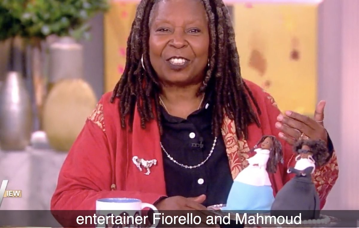 Whoopi Goldberg mostra Mahmood e Fiorello in un programma USA: «È meraviglioso»