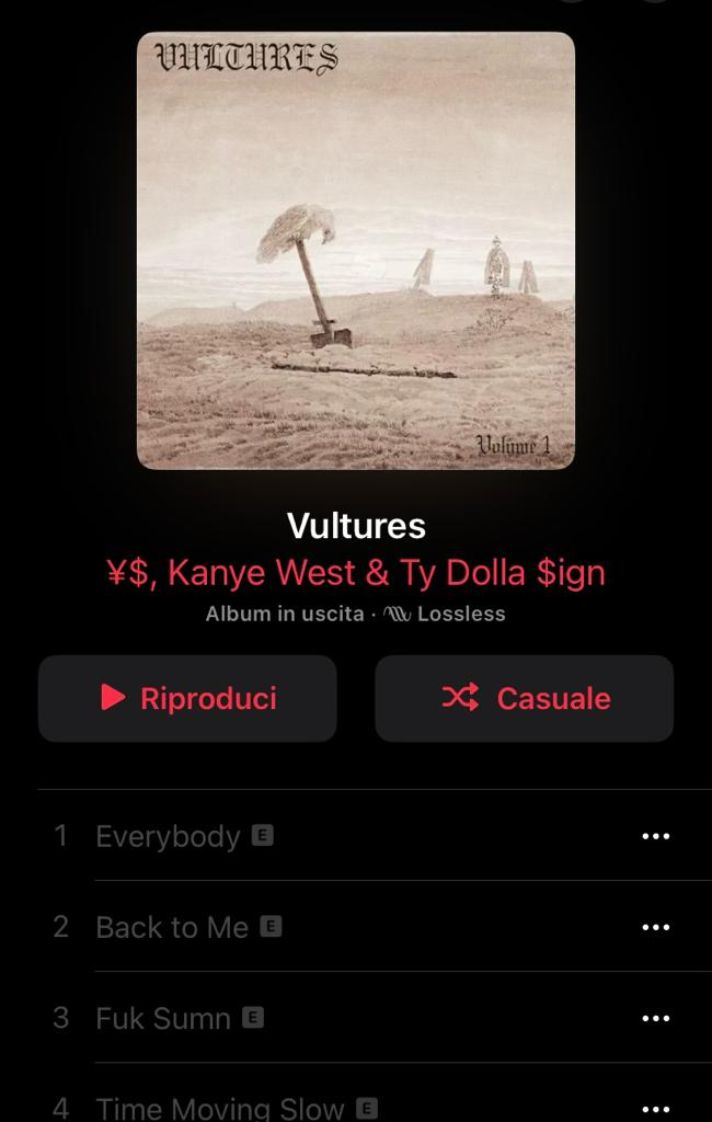 Vultures Kanye West