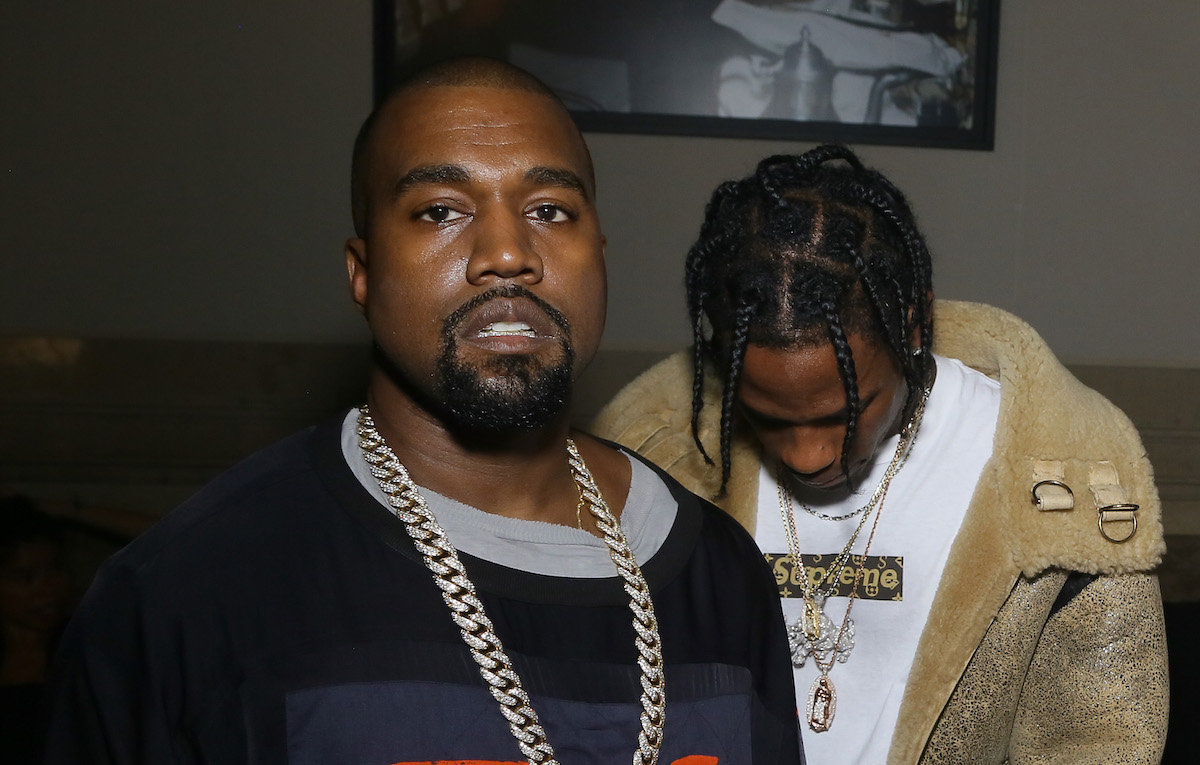 Kanye West ha tenuto un live a sorpresa durante un concerto di Travis Scott