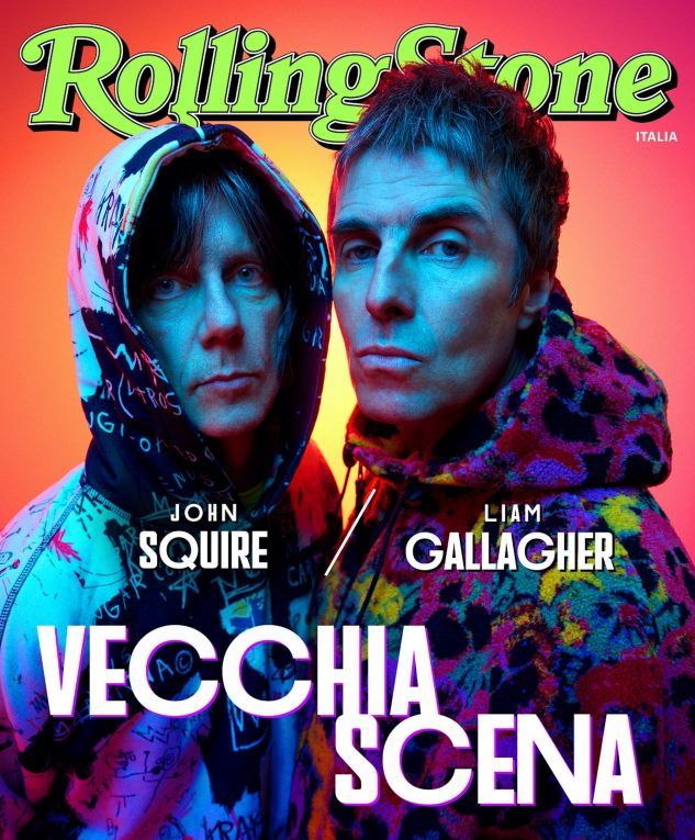 Liam Gallagher John Squire digital cover Rolling Stone Italia
