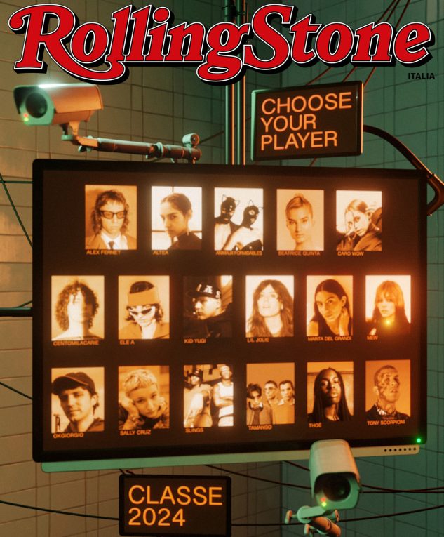 Classe 2024 digital cover Rolling Stone Italia
