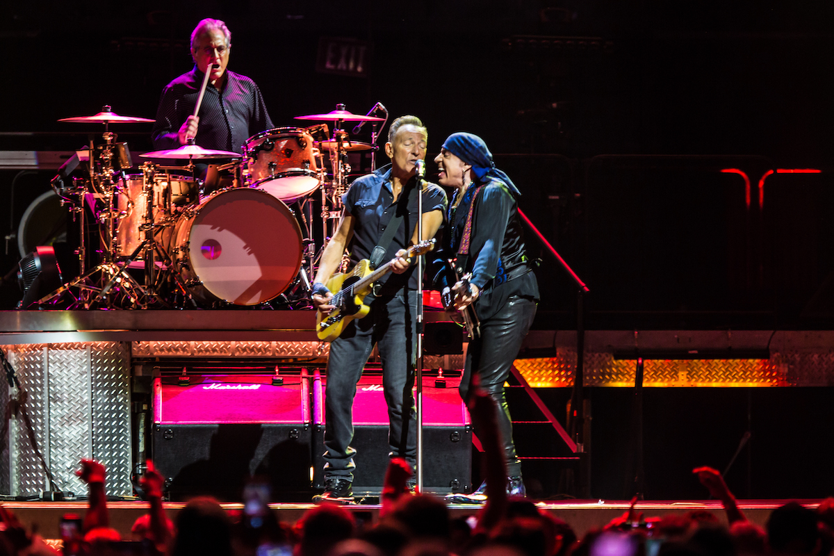 Le foto di Bruce Springsteen a Los Angeles con la E Street Band ...