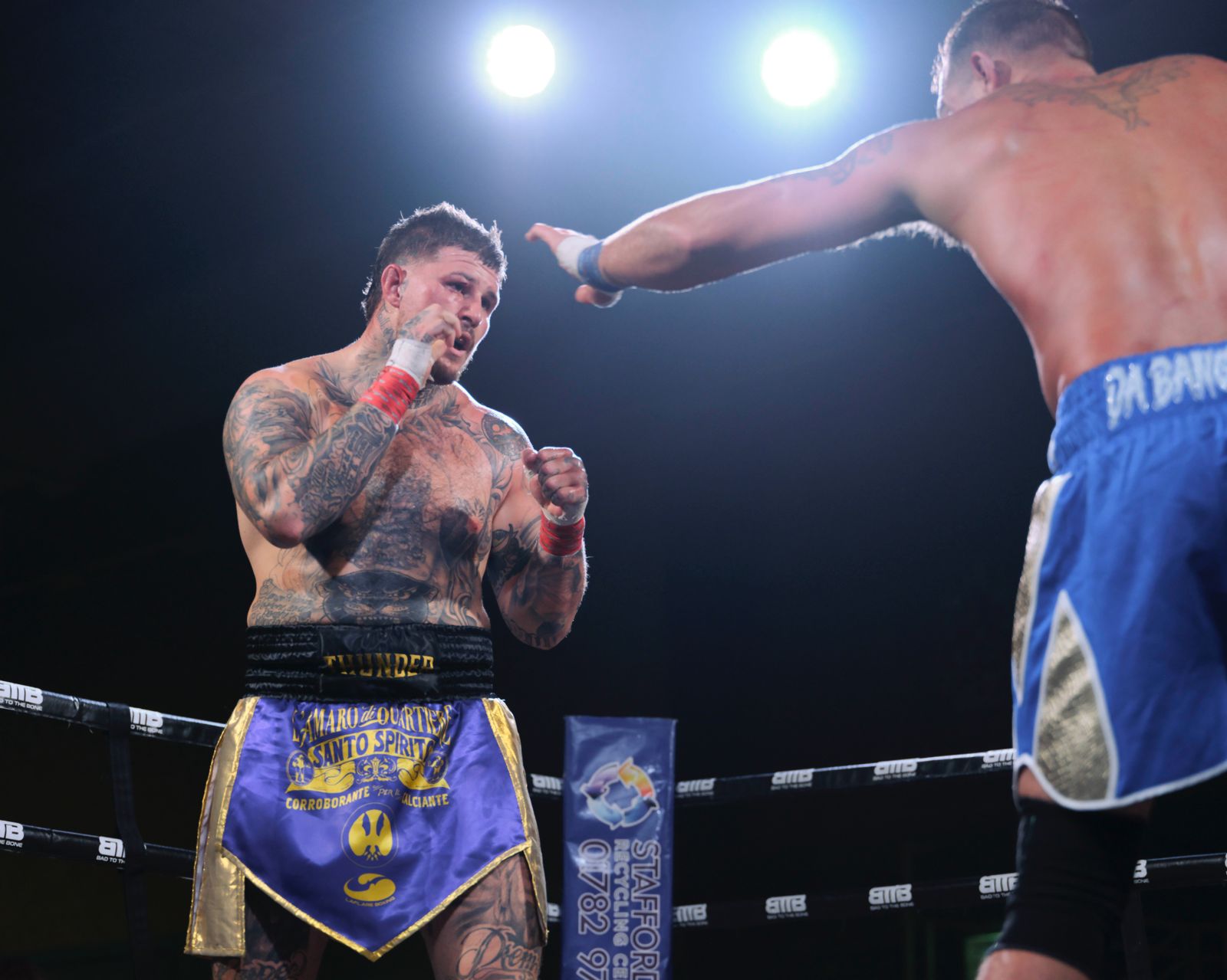 Andrea Bicchi sul ring