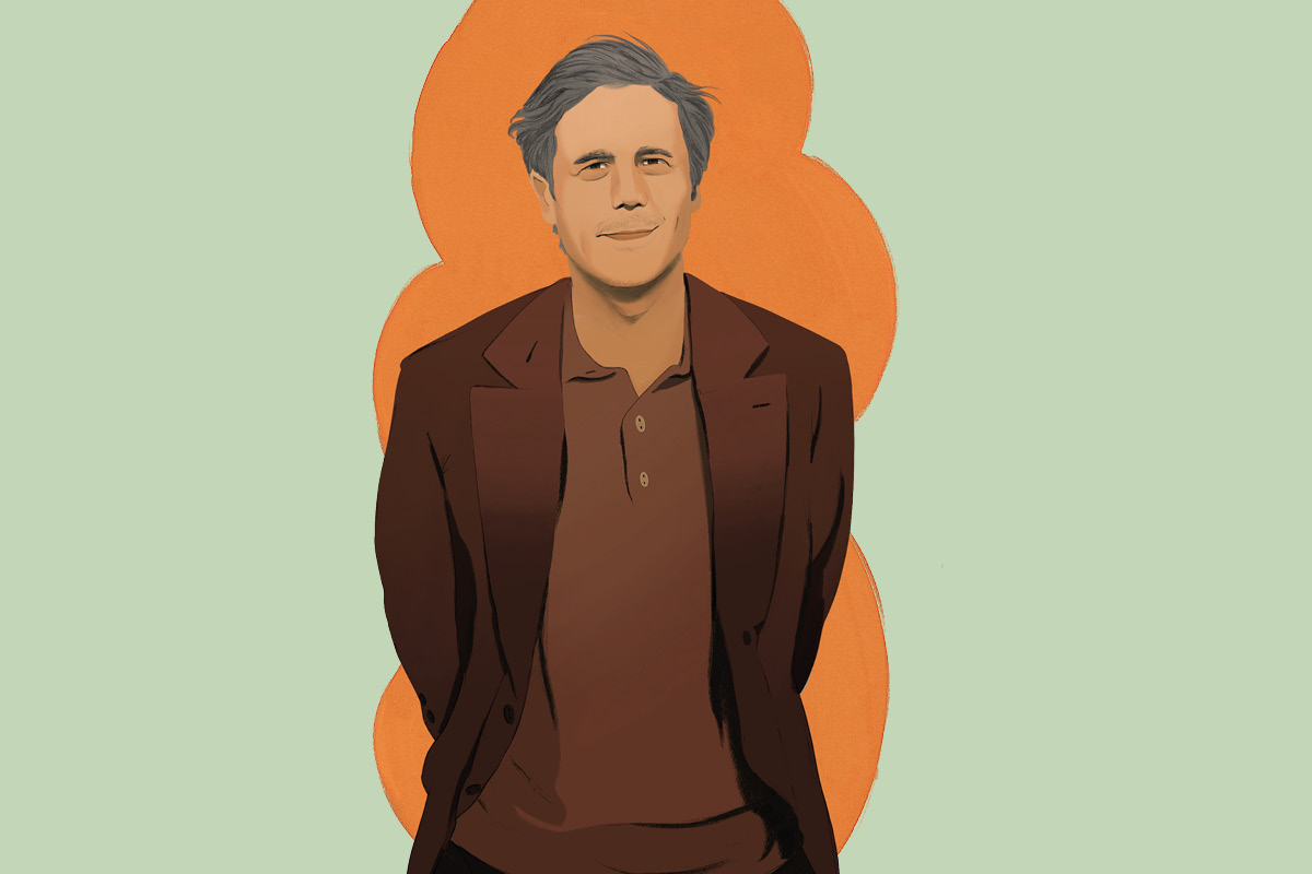 Walter Salles. Illustrazione di Alessandro Ventrella per Rolling Stone