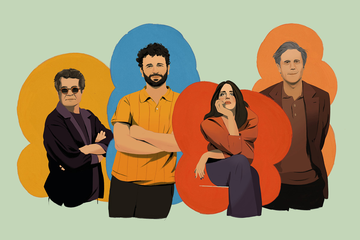 Jafar Panahi, Rodrigo Sorogoyen, Nadine Labaki e Walter Salles ritratti da Alessandro Ventrella per Rolling Stone