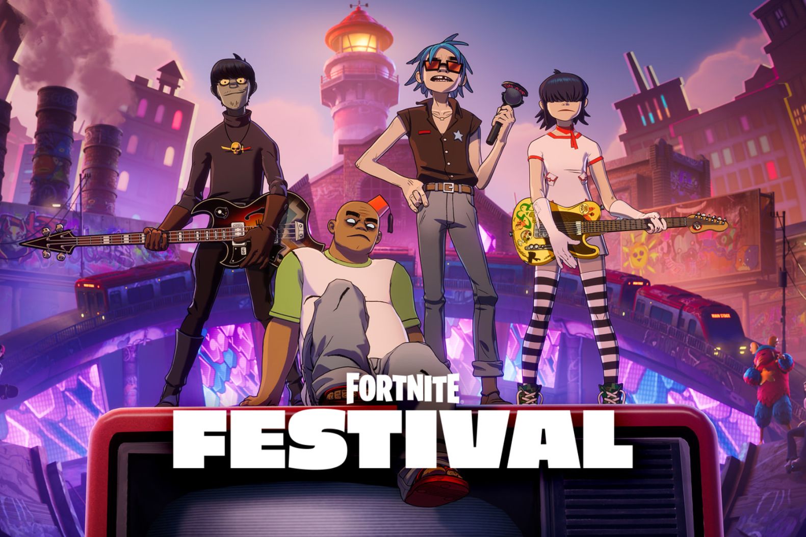 I Gorillaz su Fortnite