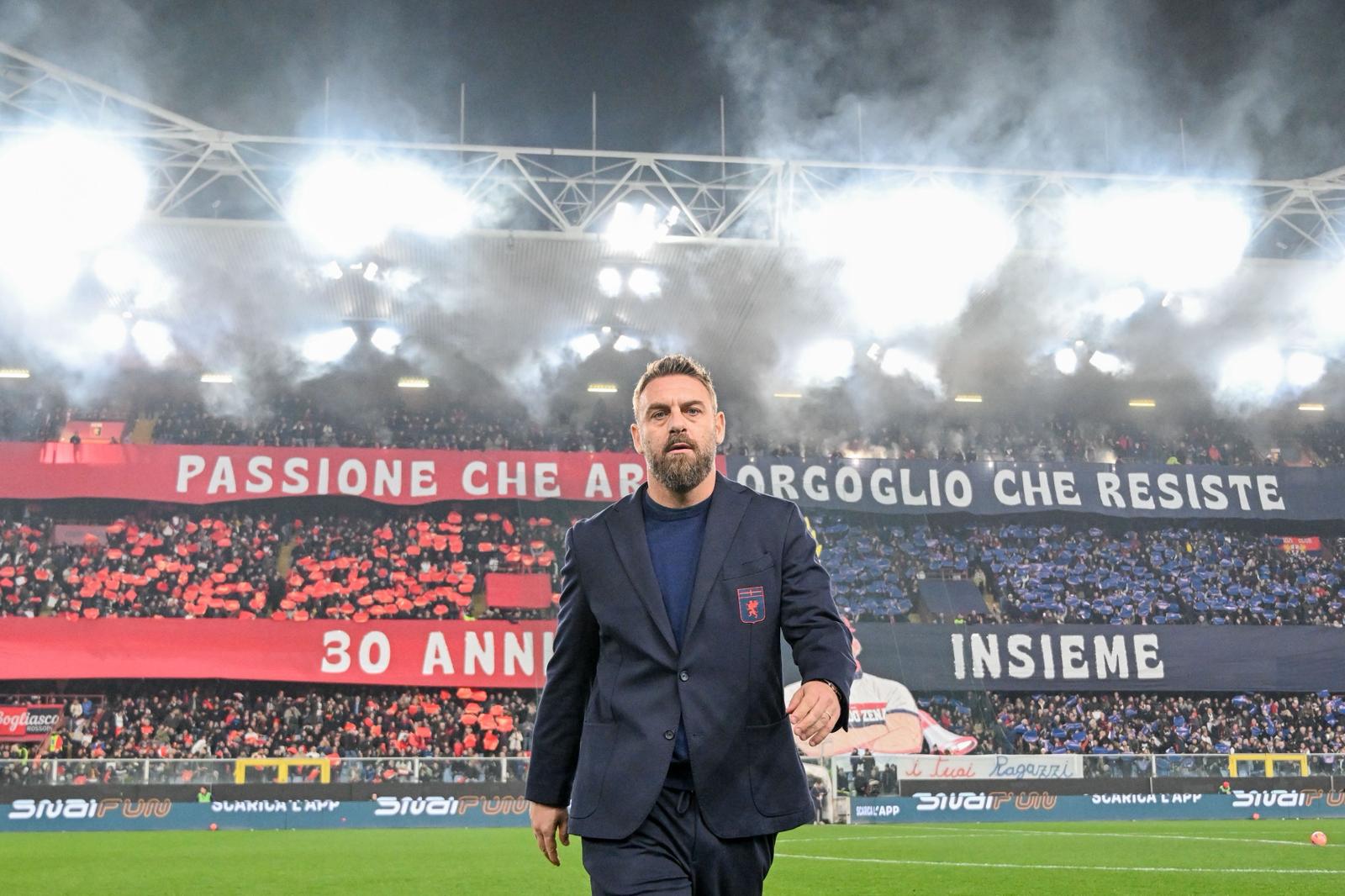 Daniele De Rossi: «Ho sempre desiderato che la Roma vincesse. Ora col Genoa lavoro per farla perdere»