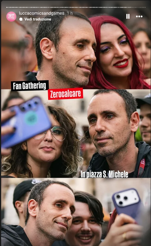 Zerocalcare al Lucca Comics & Games 2025