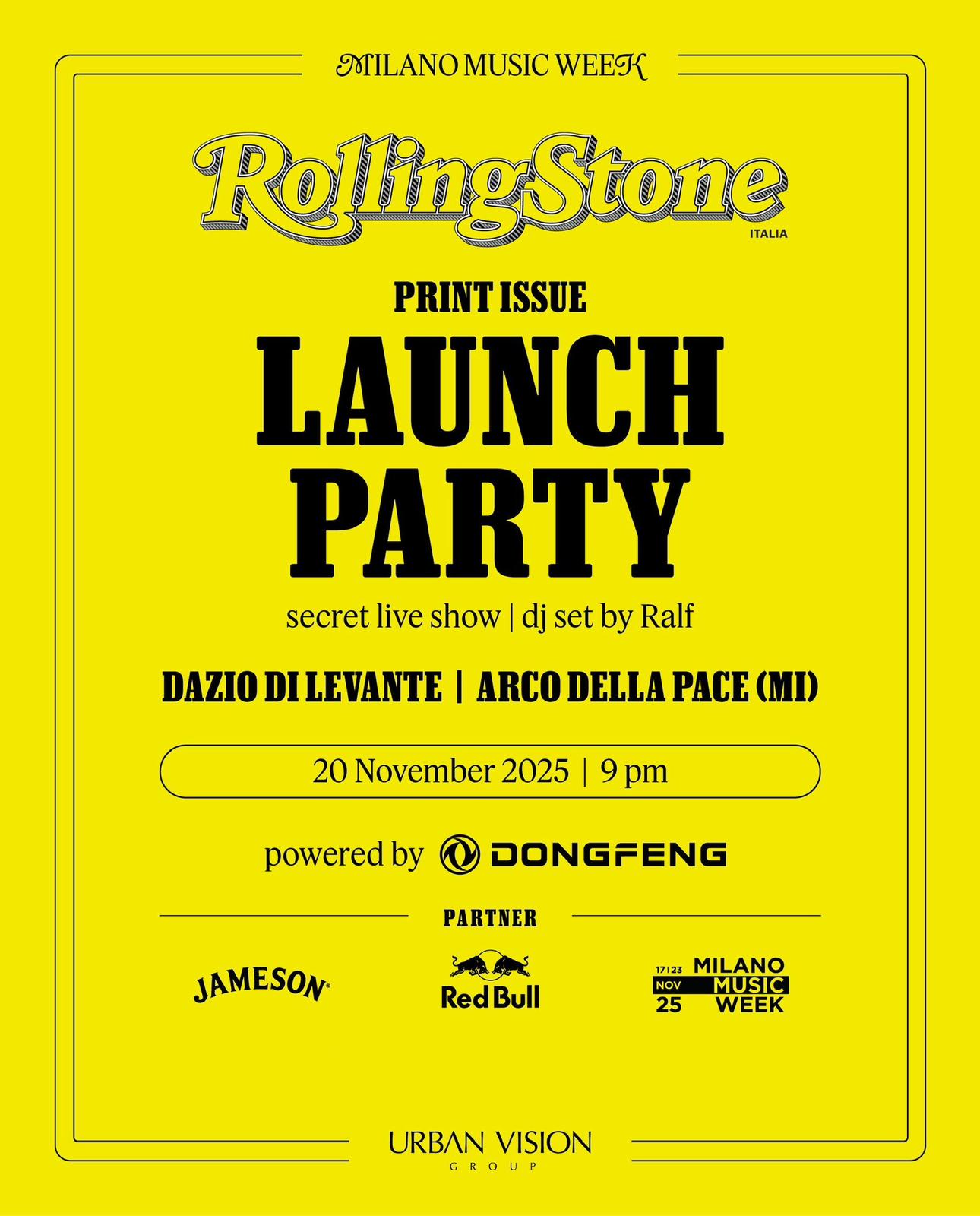Launch Party Milano Music Week
