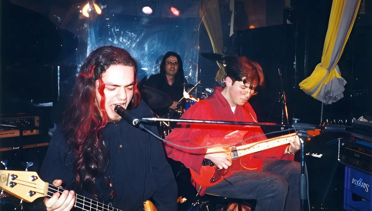 I Bluvertigo a Le Scimmie, Milano 1996