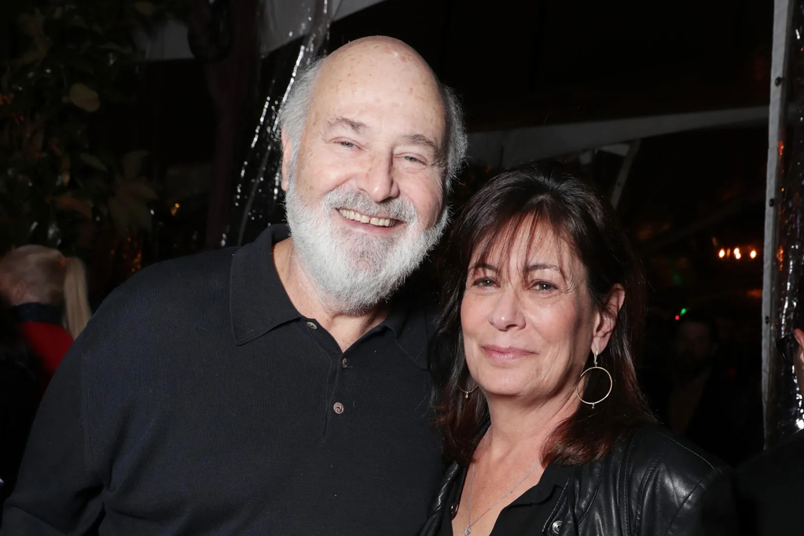 ( da USA) Rob Reiner con la moglie Michele