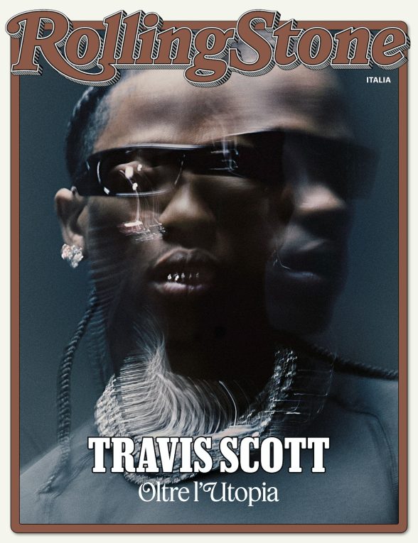 Travis Scott digital cover Rolling Stone Italia
