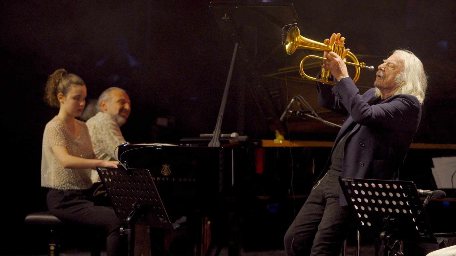 Enrico Rava suona con Frida e Stefano Bollani