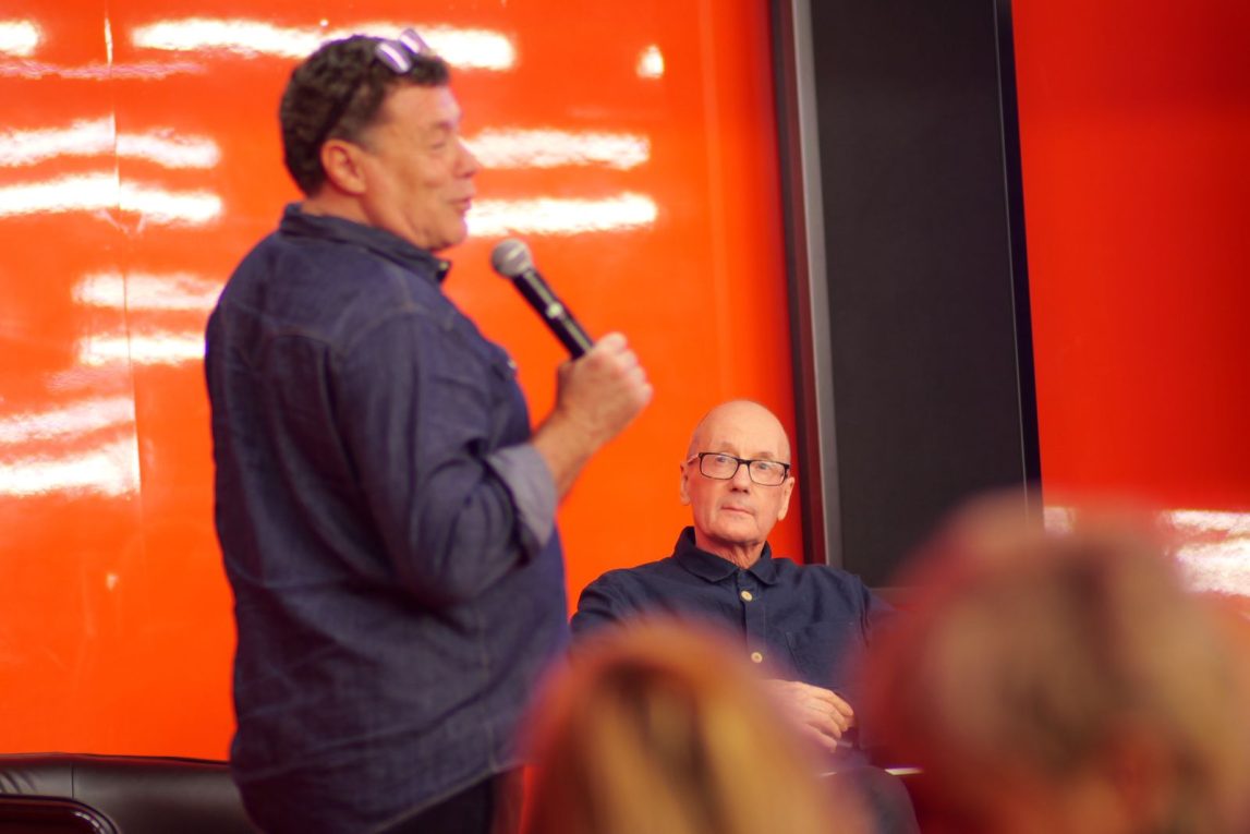 Carlo Antonelli con David Toop a The Dream Syndicate, al MACRO di Roma