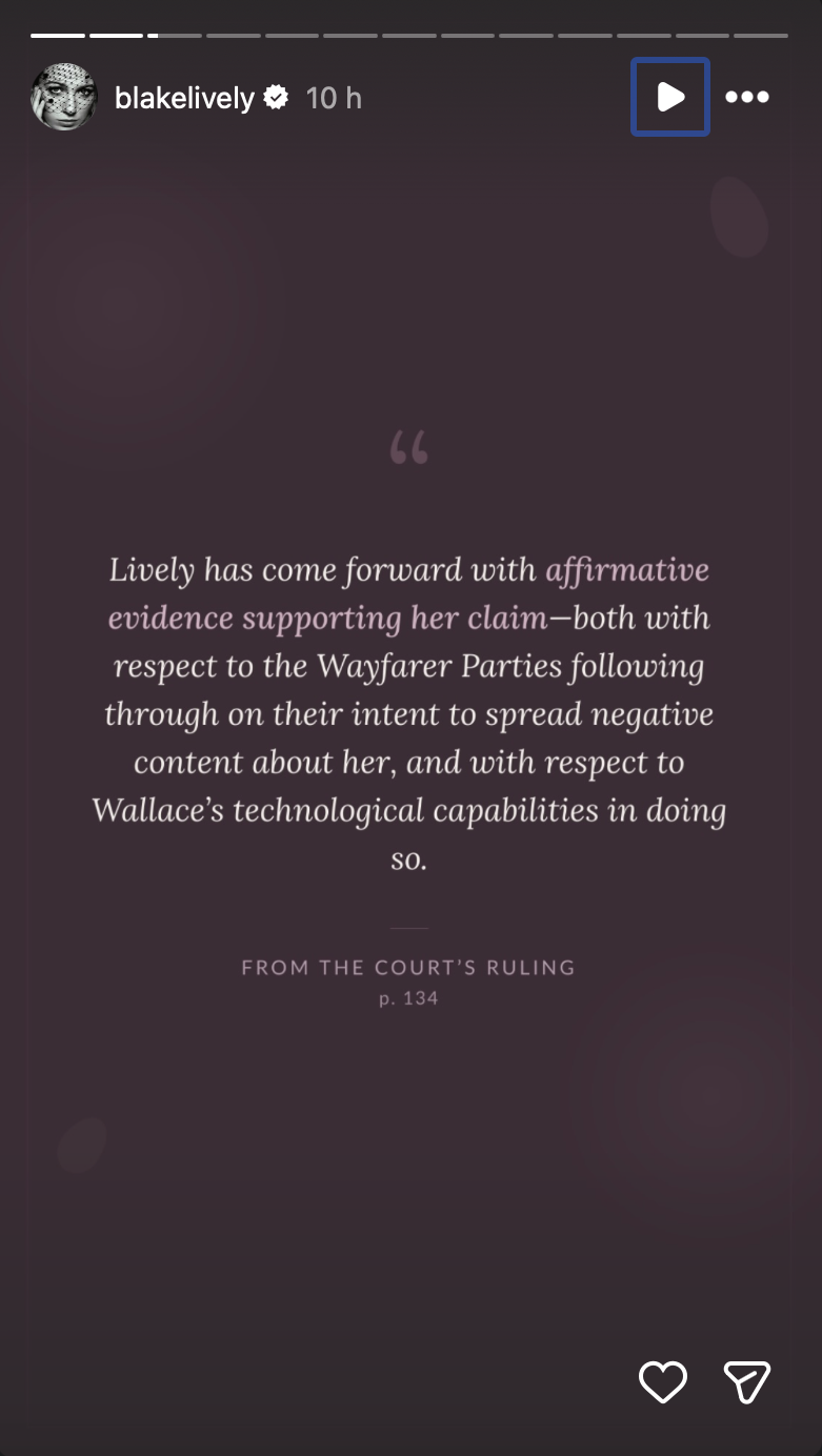 Blake Lively it ends with us