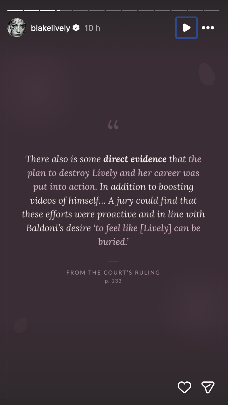 Blake Lively it ends with us