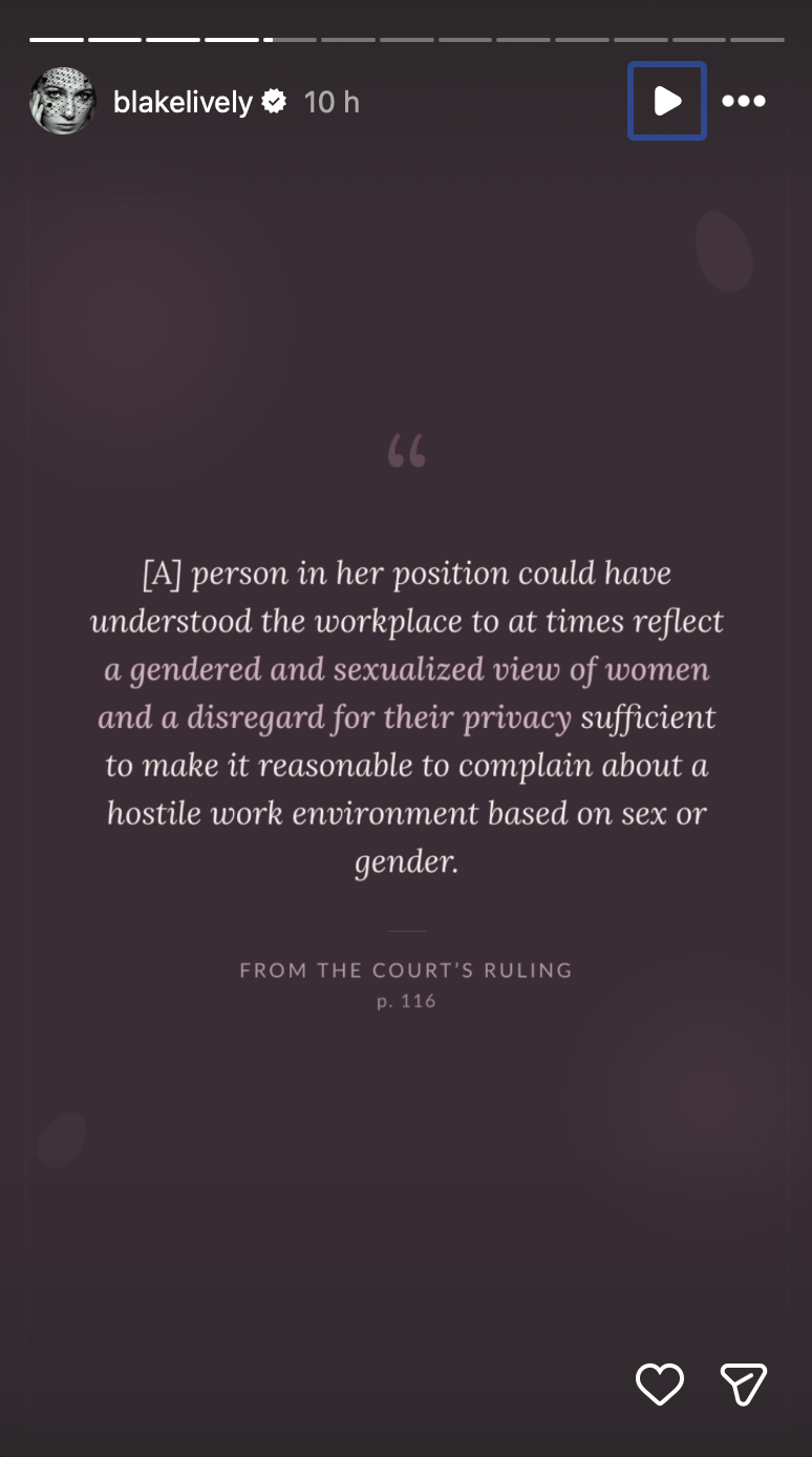 Blake Lively it ends with us