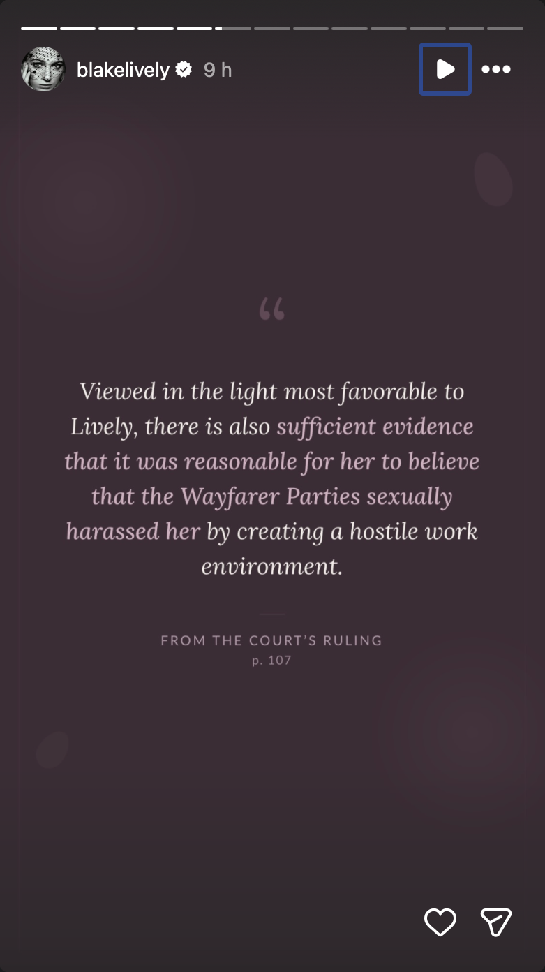 Blake Lively it ends with us