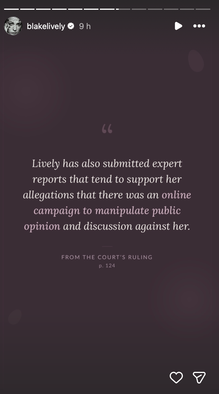 Blake Lively it ends with us