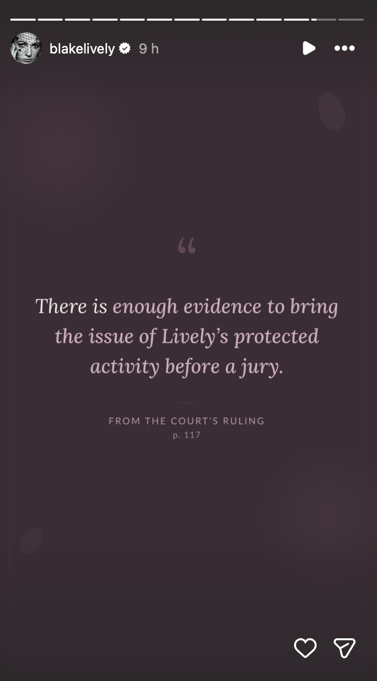 Blake Lively it ends with us