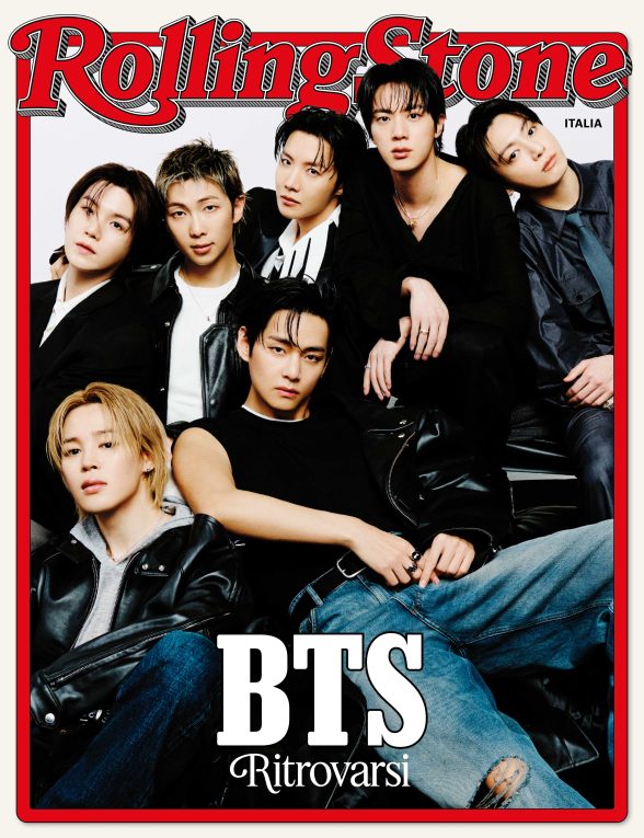 BTS digital cover Rolling Stone Italia