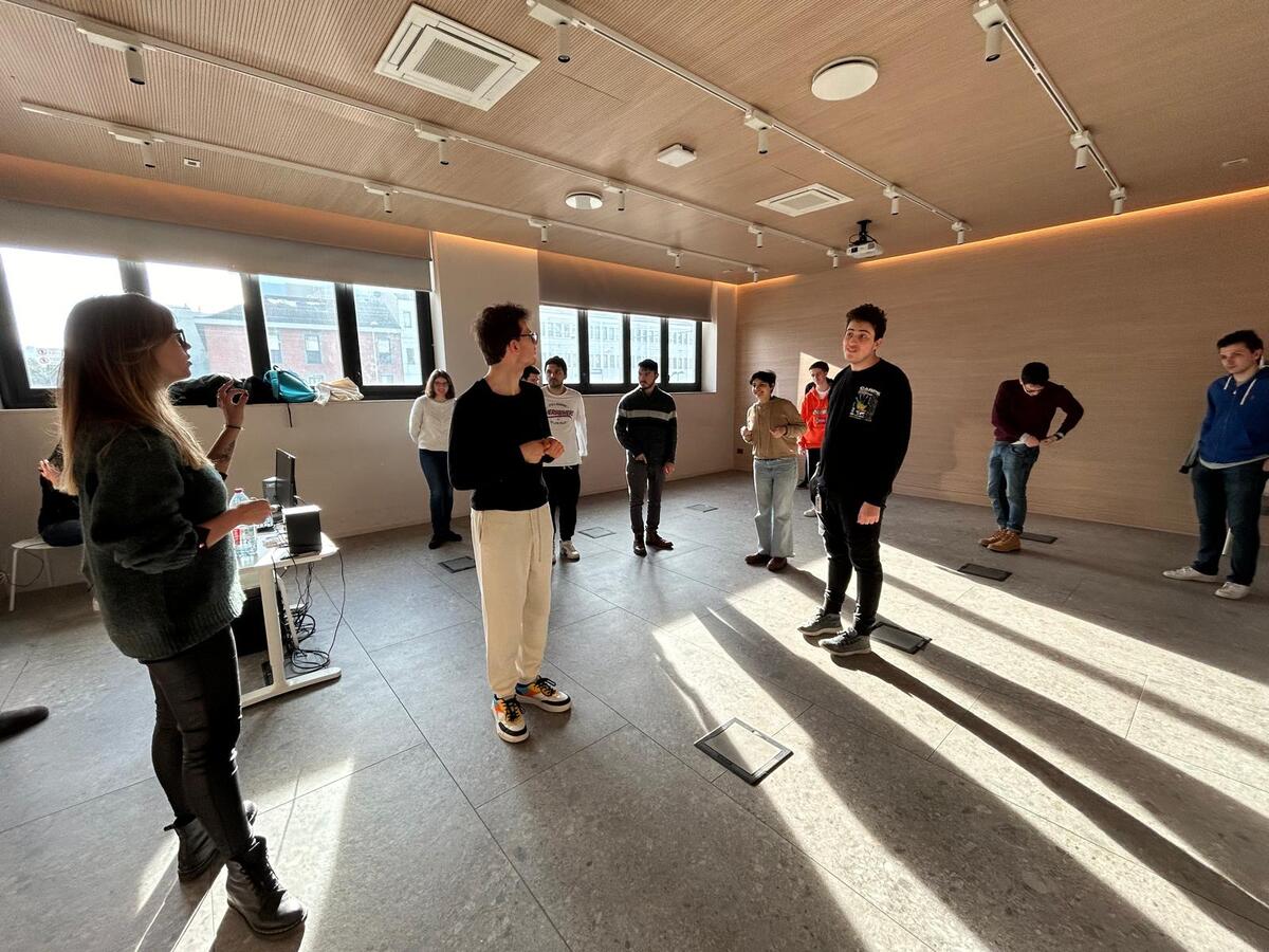 Le lezioni della compagnia di Fondazione Un Futuro per l’Asperger. Foto: Alice De André