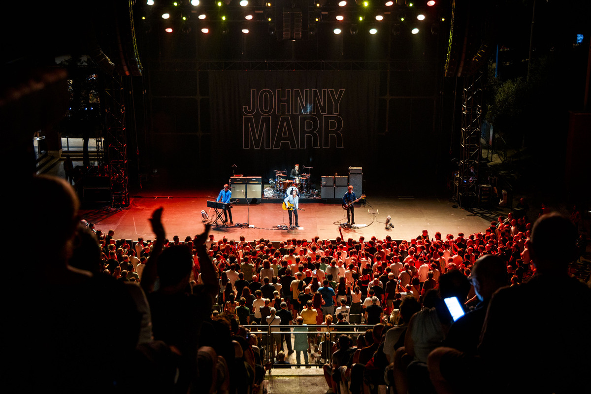 Johnny Marr. Foto: Fondazione Musica per Roma/MUSA