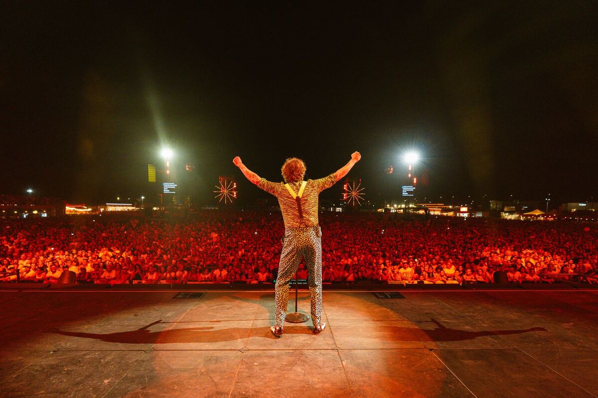 Jovanotti al Jova Summer Party a Olbia. Foto: Michele Maikid Lugaresi