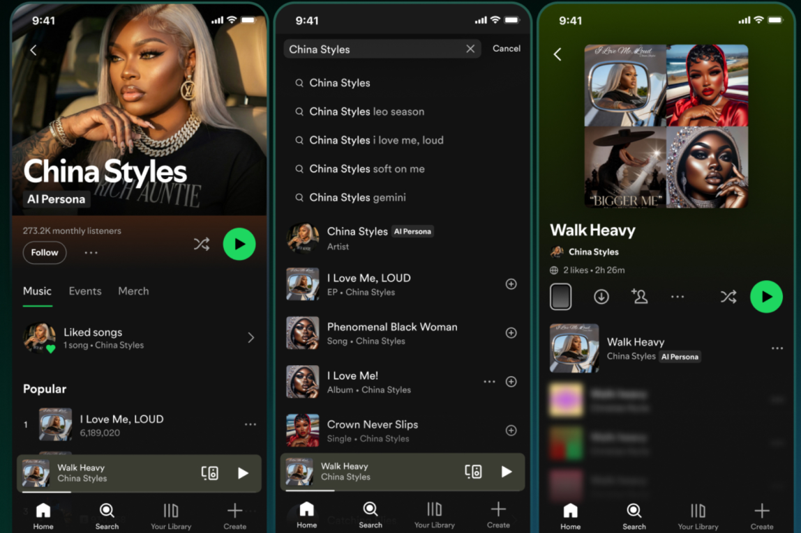 (DA USA) Spotify AI Persona