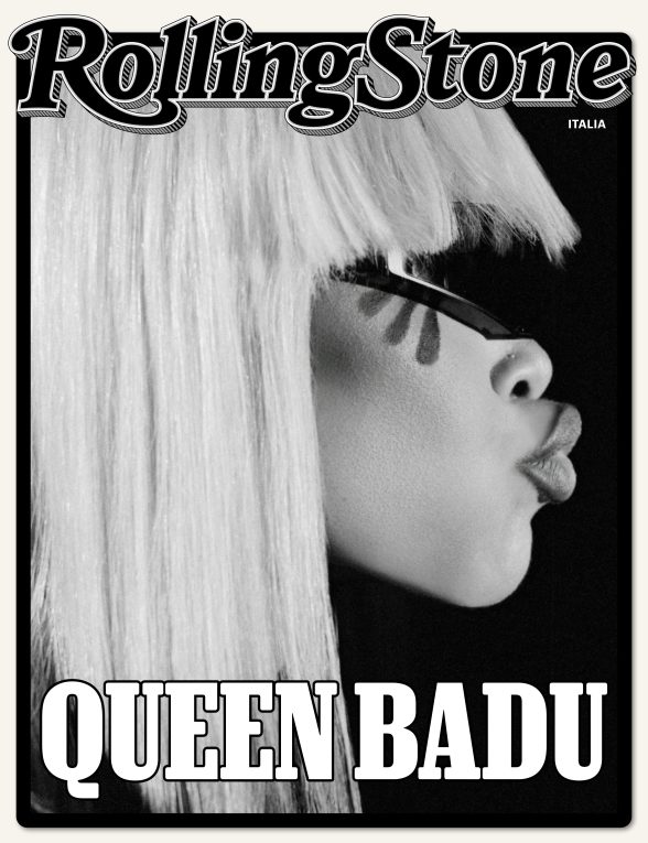 Erykah Badu digital cover Rolling Stone Italia
