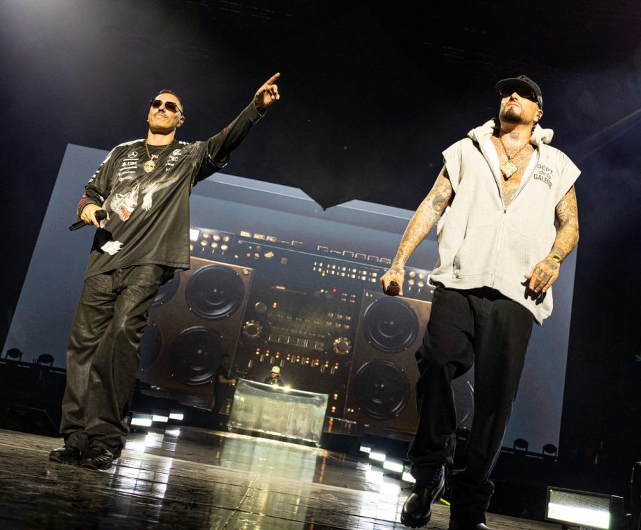 Marracash e Guè. Foto Nicola Braga