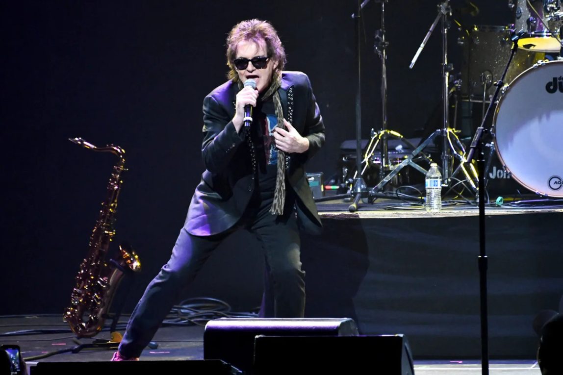 Peter Byrne dei Naked Eyes a Los Angeles nel 2019. Foto: Scott Dudelson/Getty Images