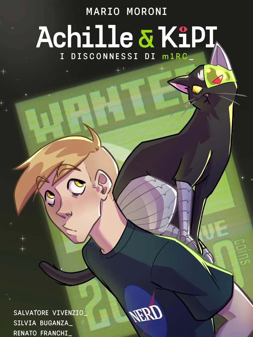 Achille & KiPI – I Disconnessi di m1RC_. Foto: La cover della graphic novel