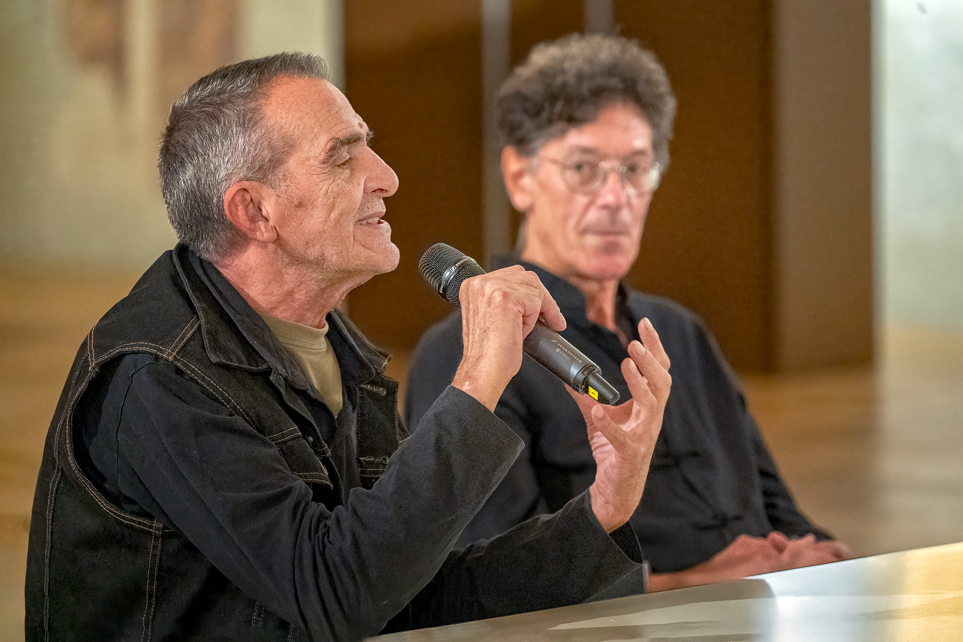 Giovanni Lindo Ferretti e Massimo Zamboni. Foto: Marco Pacini