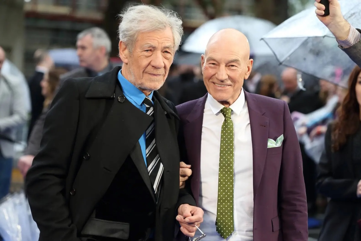 Ian McKellen ha reso omaggio all’amico Patrick Stewart: «Un uomo su cui contare, da ammirare e, nel mio caso, da amare»
