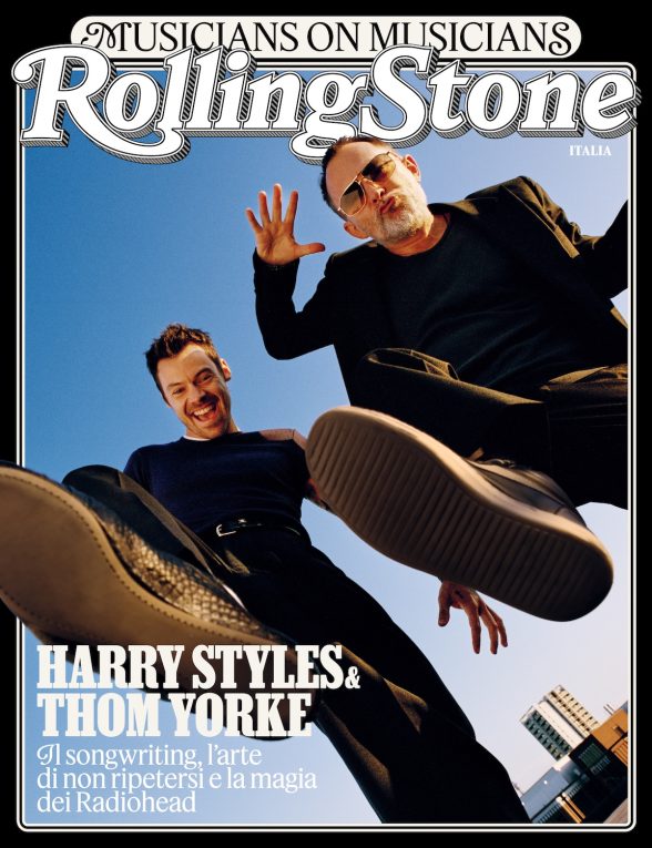 Harry Styles Thom Yorke digital cover Rolling Stone Italia