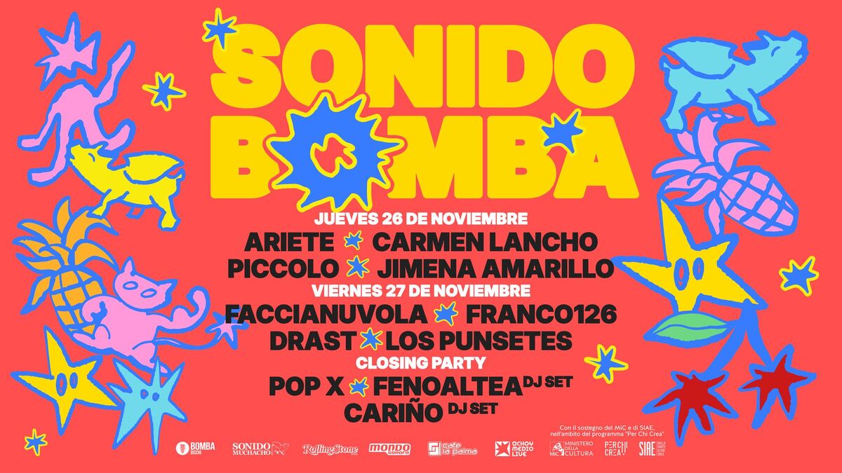 Sonido Bomba. Foto: La locandina del festival